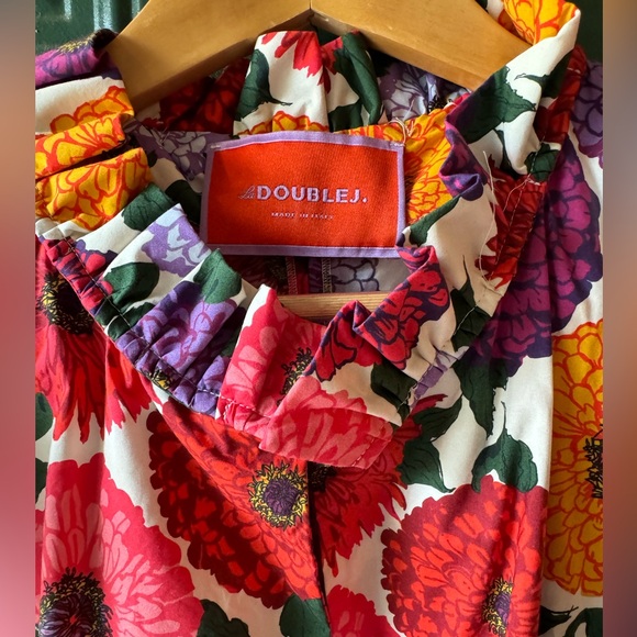 La DoubleJ Short and Sassy Floral Cotton Dress - Picture 4 of 6